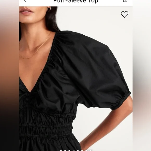 Old Navy puff sleeve top - Picture 2 of 12